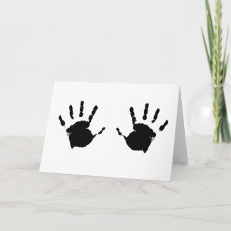 Child Handprints Card