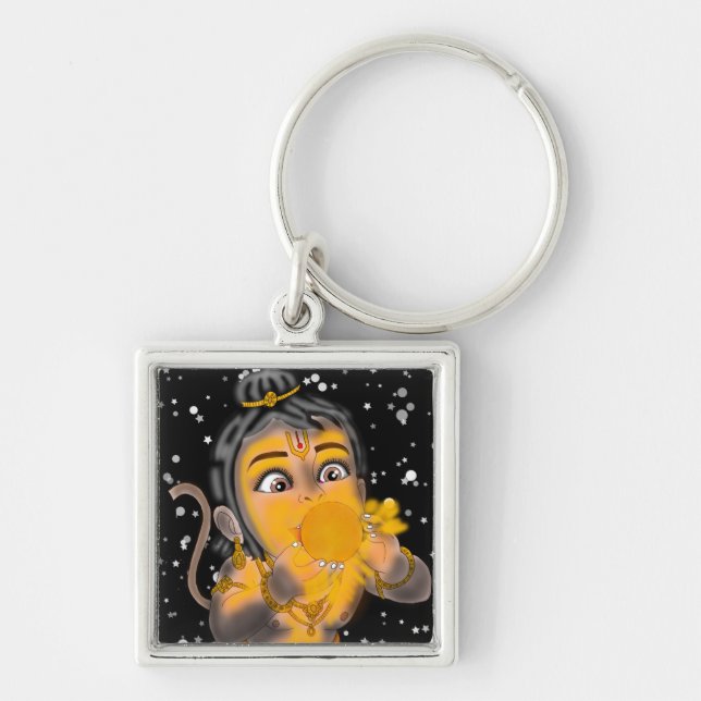 Child Hanuman Keychain (Front)