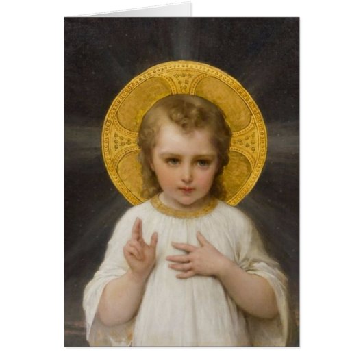 Child Jesus Blessing Halo Robe (Front)