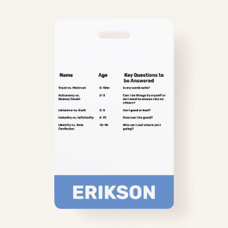 Child Life Child Development Theorists Badge