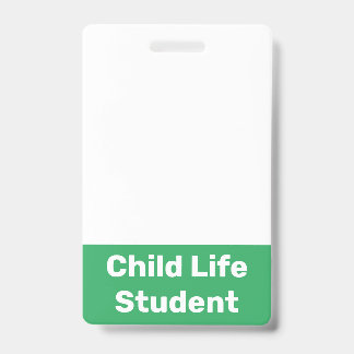 Child Life Student Badge