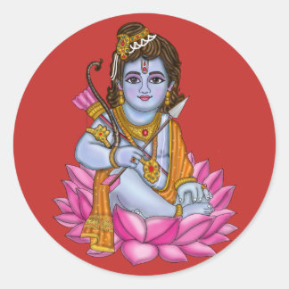 Child Lord Rama Sticker
