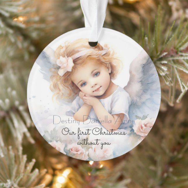 Child Memorial First Christmas Without You Ornament (Tree)