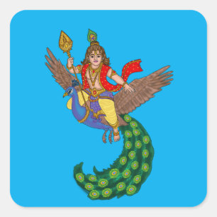 Child Murugan Sticker