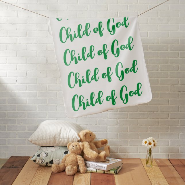 Child of God Baby Blanket (In Situ)