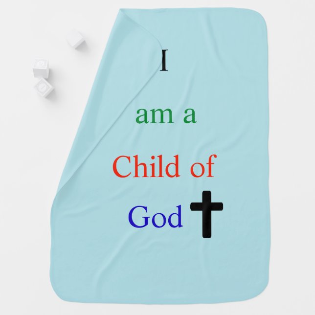 Child of God baby blanket (In Situ)