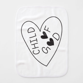 Child of God Baby Burp Cloth