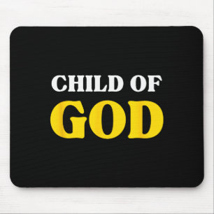 Child Of God, Beloved Blessed, Christian Faith  Mouse Pad