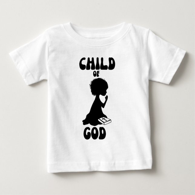 Child Of God Bible Quote Baby T-Shirt (Front)