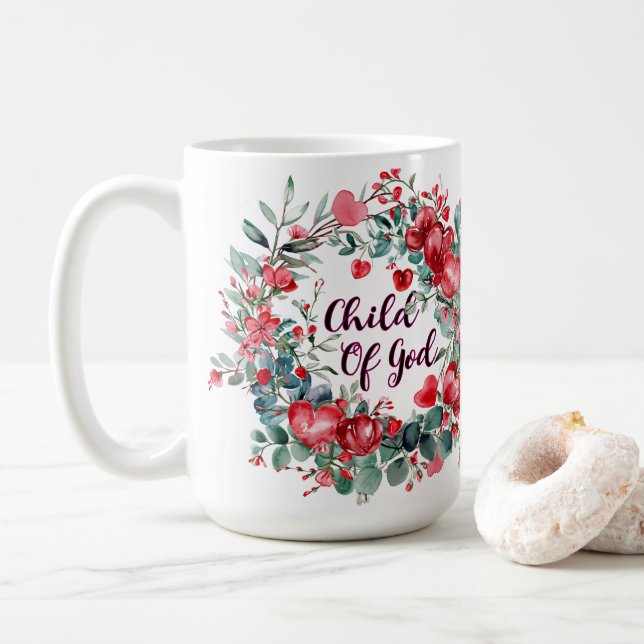 Child Of God Coffee Mug (With Donut)