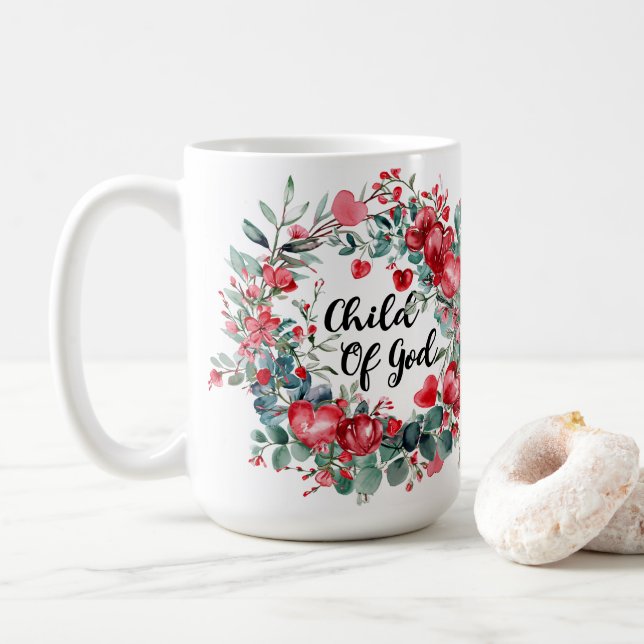 Child Of God Coffee Mug (With Donut)
