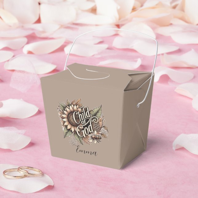 Child of God Favor Boxes (Wedding)