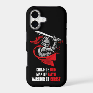Child of GOD - Man of FAITH - Warrior of CHRIST iPhone 17 Case