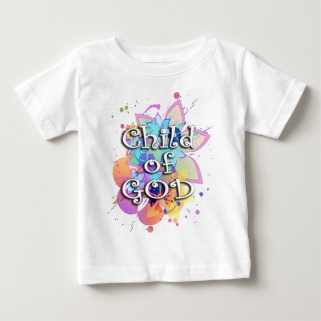 Child of God, Pastel Baby T-Shirt (Front)