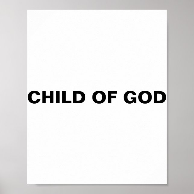 "Child Of God" Poster (Front)