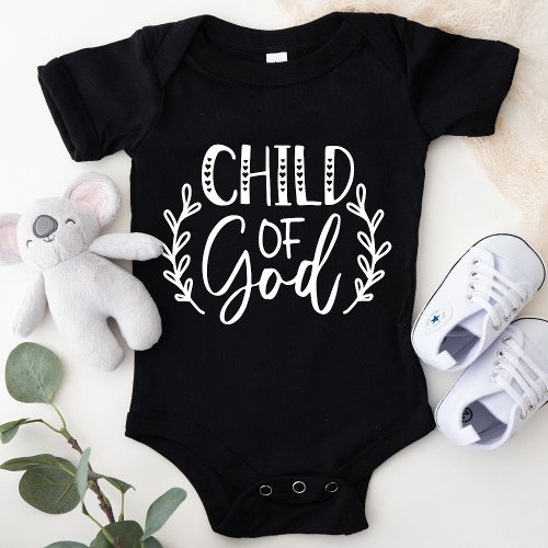 Child of God Religious Baby One_Piece Kid Shirt