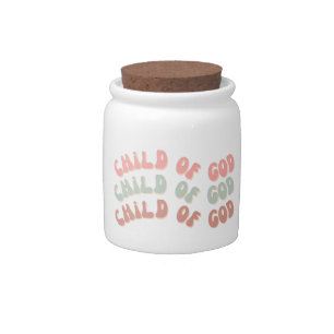 Child of God Retro Waves Candy Jar