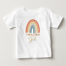 Child of God T-shirt with Rainbow Design