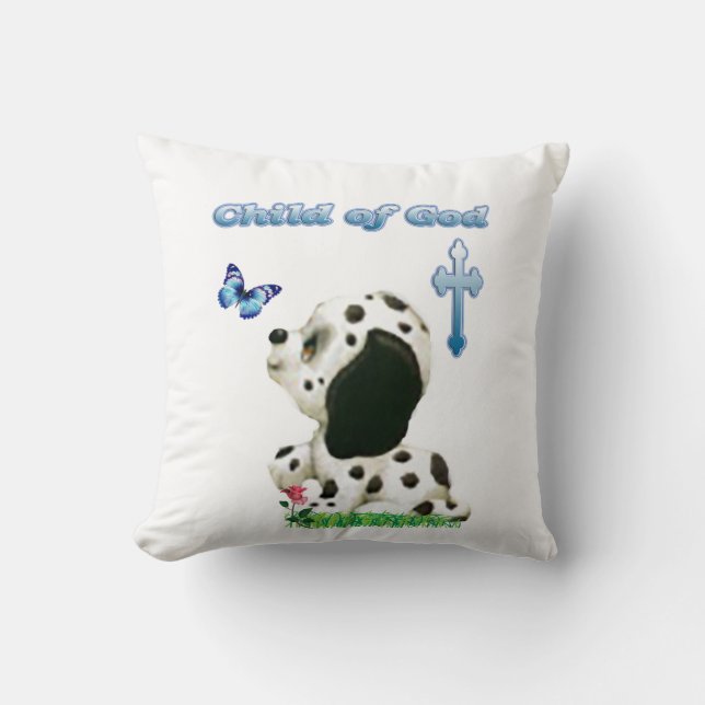 Child of God Throw Pillow (Front)