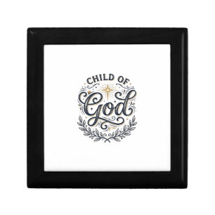Child Of God Vintage Engraving Shirt Design_1 Gift Box