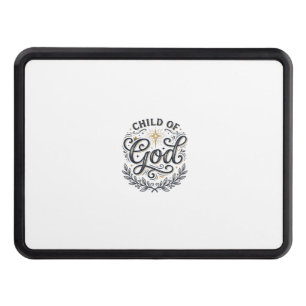 Child Of God Vintage Engraving Shirt Design_1 Hitch Cover