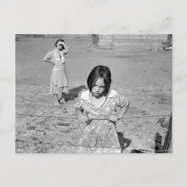 Child of the Depression Postcard (Front)