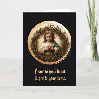 Child of the Sacred Flame Folded Greeting Card