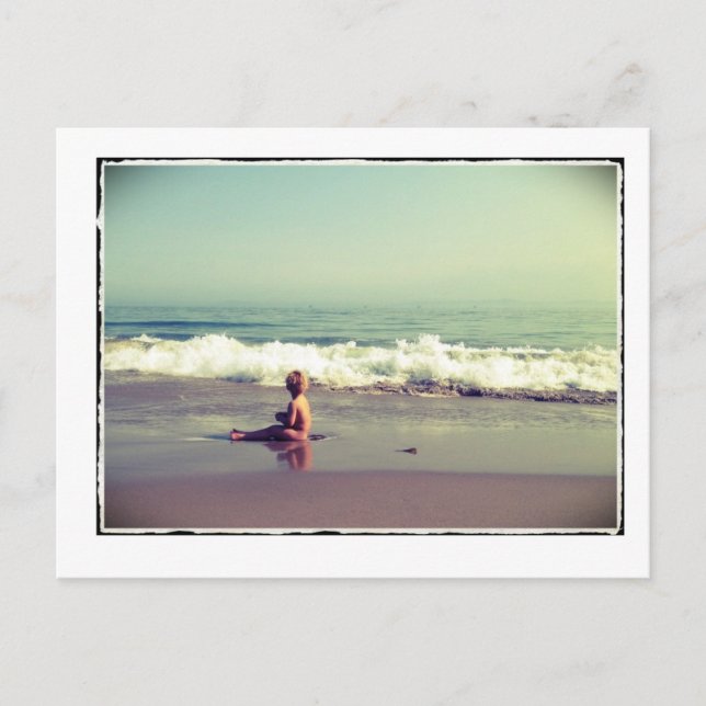 Child on Beach Postcard (Front)