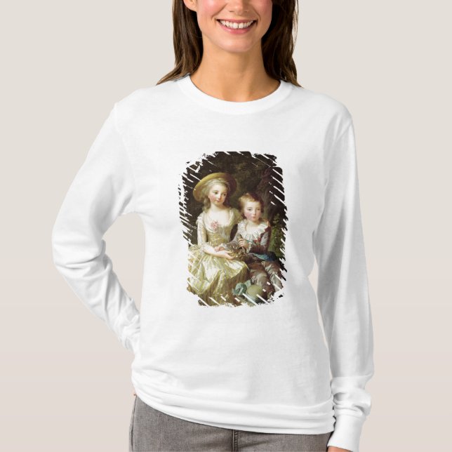 Child portraits of Marie-Therese-Charlotte T-Shirt (Front)