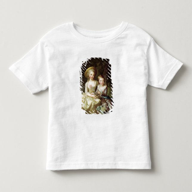 Child portraits of Marie-Therese-Charlotte Toddler T-shirt (Front)