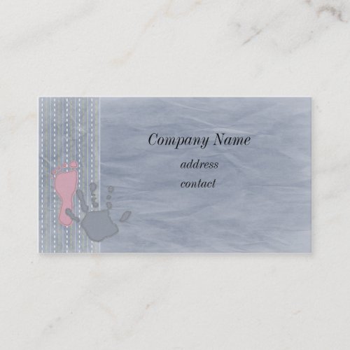 Child profession business card