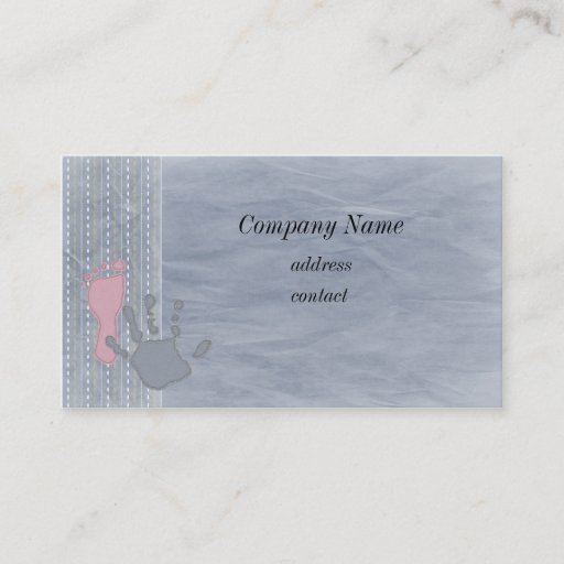 Customizable Child profession business card
