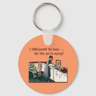 Child-proof House Keychain