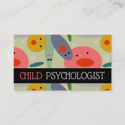Child Psychologist Psychical Therapist Medical Business Card