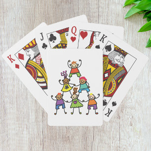 Child Pyramid Playing Cards