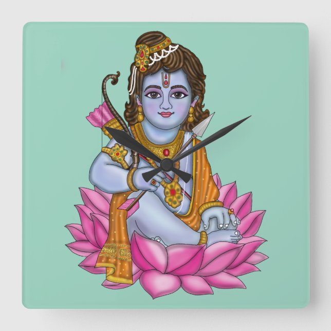 Child Rama Wall Clock (Front)