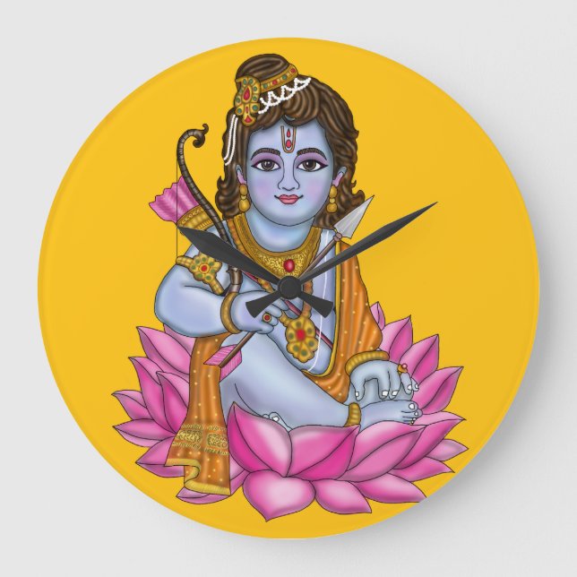Child Rama Wall Clock (Front)