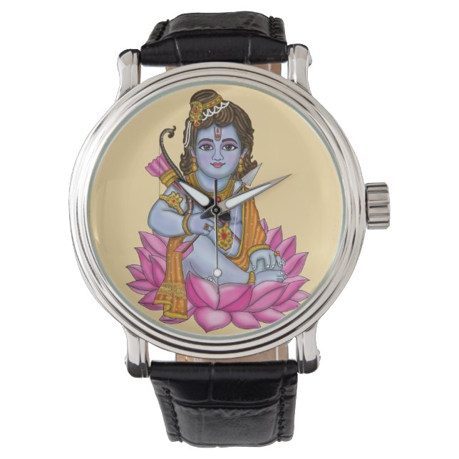 Child Rama Wall Clock Watch (Front)