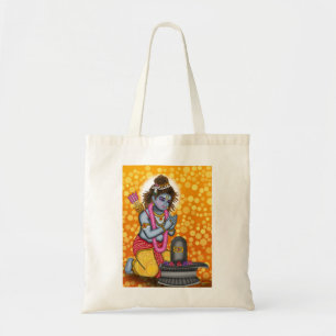 Child Rama Worship Shiva Tote Bag