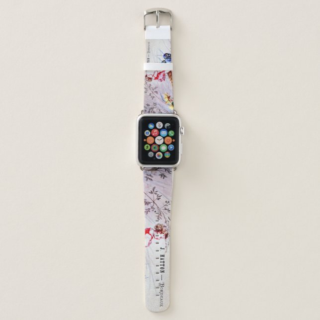 Child Riding Grasshoppers Apple Watch Band (Front)