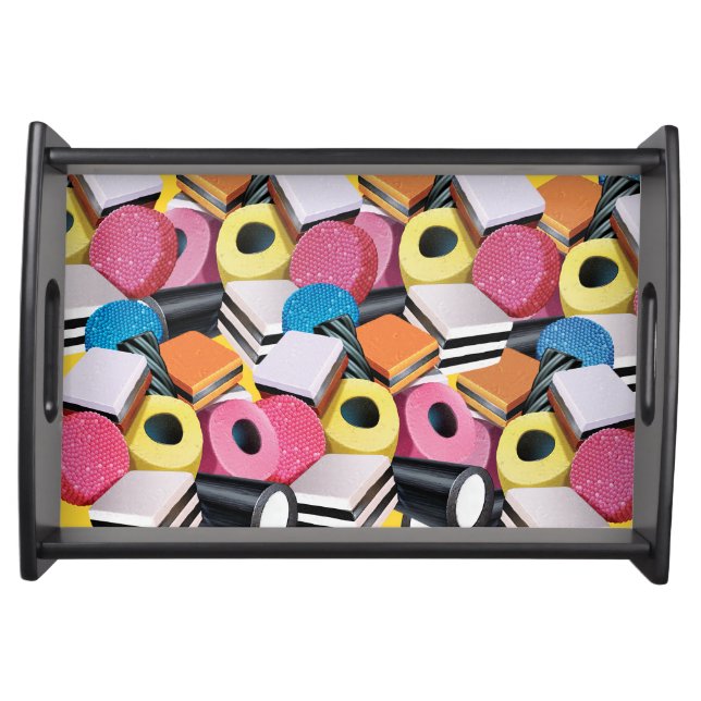 Child’s custom Candy Allsorts serving tray (Front)
