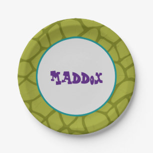 Child’s giraffe birthday  paper plates