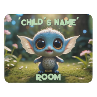Child’s Room Cute Creature  Door Sign