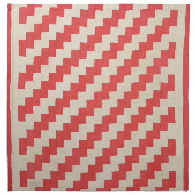 Child’s Zigzag Quilt Cloth Napkin (Front)