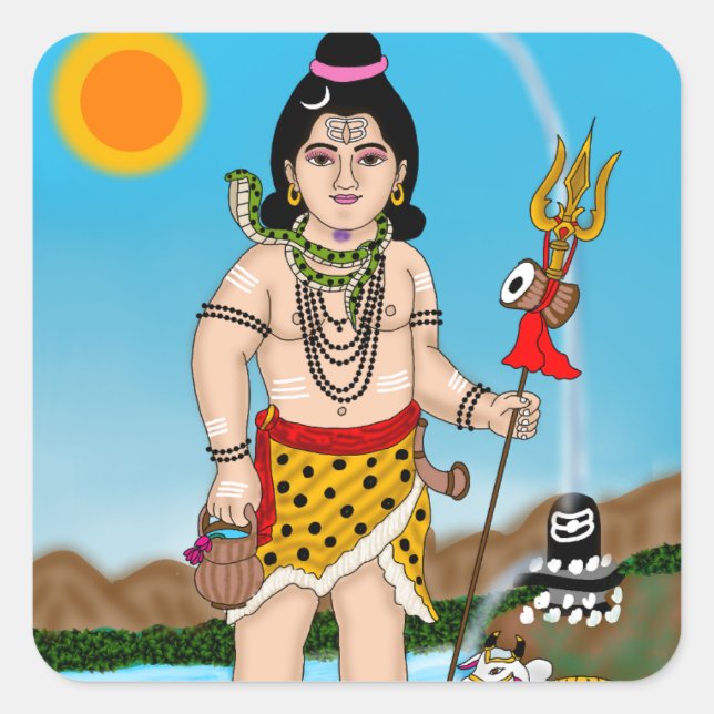 Child Shiva Sticker (Front)
