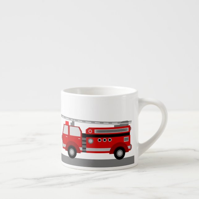 Child Size Personalized Firefighter Mug (Right)