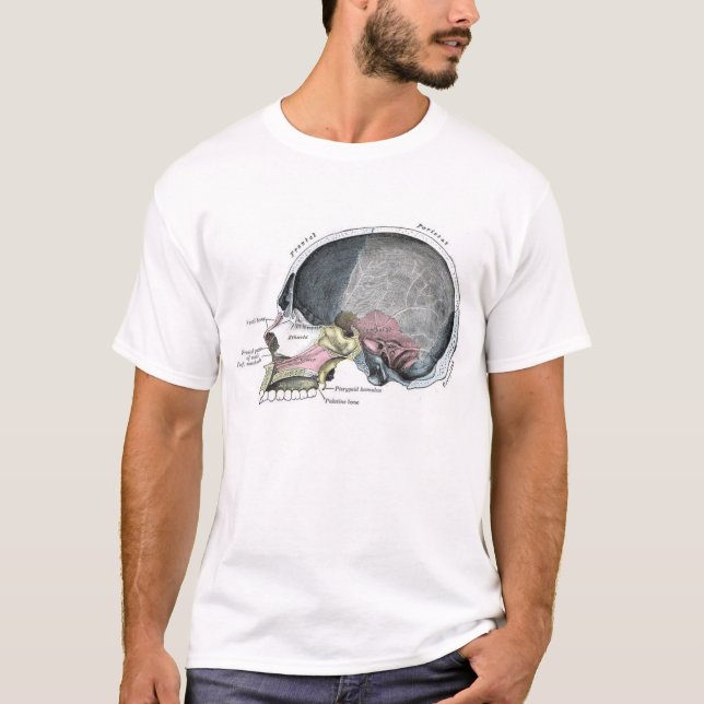 Child Skull with color T-Shirt (Front)