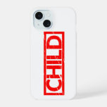 Child Stamp iPhone 15 Case