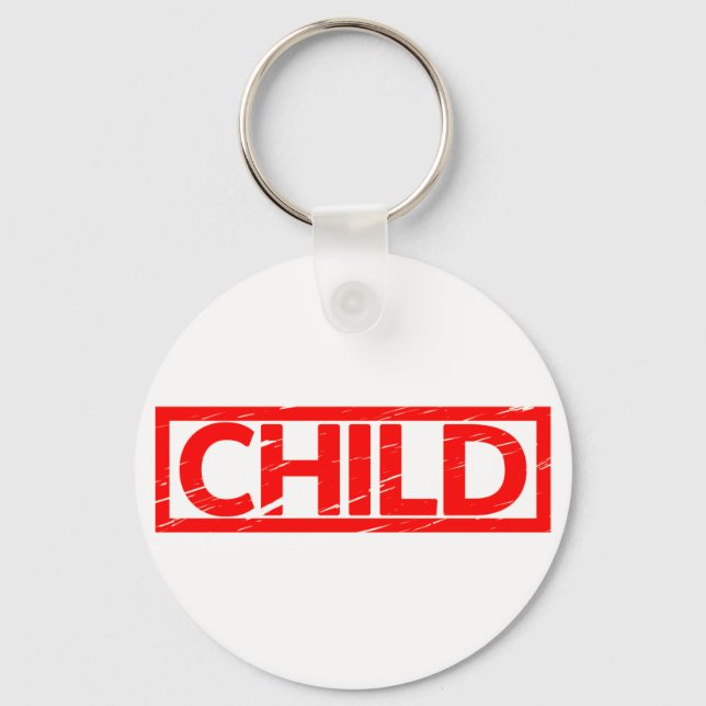 Child Stamp Keychain (Front)