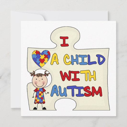 Child WIth Autism Brunette Girl 2 (Front)